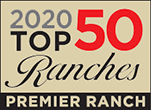 2020 Western Pleasure Guest Ranch Top 50 Award